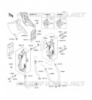 RADIATEUR pour Kawasaki KX125