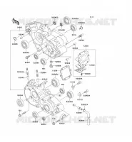 CARTER MOTEUR(S) pour Kawasaki KX125