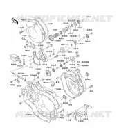 COUVERCLES MOTEUR pour Kawasaki KX125