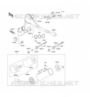 &Eacute;CHAPPEMENT pour Kawasaki KX125