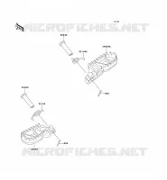 REPOSE PIED pour Kawasaki KX125