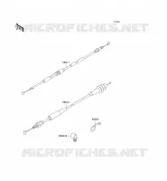 CABLE pour Kawasaki KX125