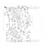 CARTER MOTEUR(S) pour Kawasaki KX125