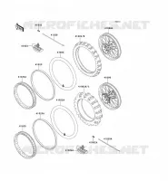PNEUS pour Kawasaki KX125