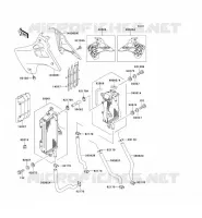 RADIATEUR pour Kawasaki KX125