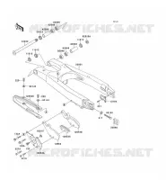 BRAS OSCILLANT pour Kawasaki KX125