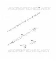 CABLES pour Kawasaki KX125