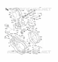 COUVERCLES MOTEUR pour Kawasaki KX125