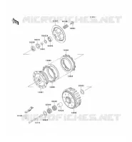 EMBRAYAGE pour Kawasaki KX125