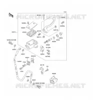 MAITRE CYLINDRE AV pour Kawasaki KX125