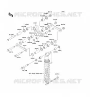 SUSPENSION ARRI&Egrave;RE pour Kawasaki KX125