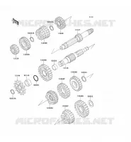 TRANSMISSION pour Kawasaki KX125