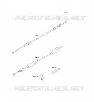 CABLES pour Kawasaki KX125