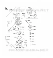 CARBURATEUR pour Kawasaki KX125