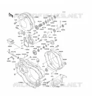 COUVERCLES MOTEUR pour Kawasaki KX125
