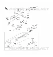 &Eacute;CHAPPEMENT pour Kawasaki KX125