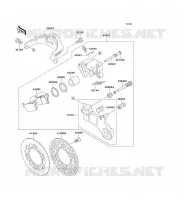 FREIN ARRIERE pour Kawasaki KX125