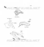 LABEL pour Kawasaki KX125