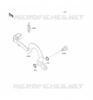 PEDALE DE FREIN pour Kawasaki KX125