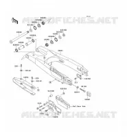 BRAS OSCILLANT pour Kawasaki KX125