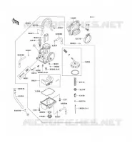 CARBURATEUR pour Kawasaki KX125