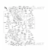 CARTER MOTEUR(S) pour Kawasaki KX125