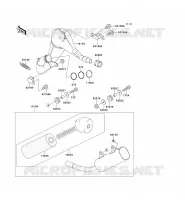 &Eacute;CHAPPEMENT pour Kawasaki KX125