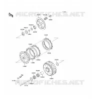 EMBRAYAGE pour Kawasaki KX125