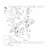 RADIATEUR pour Kawasaki KX125