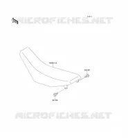 SELLE pour Kawasaki KX125
