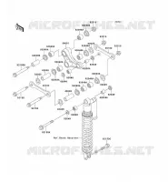 SUSPENSION ARRI&Egrave;RE pour Kawasaki KX125