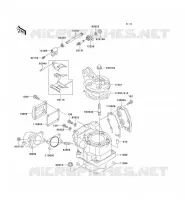 CULASSE/CYLINDRE pour Kawasaki KX125