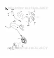 G&Eacute;N&Eacute;RATEUR pour Kawasaki KX125