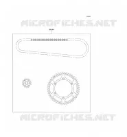 KIT CHAINE pour Kawasaki KX125