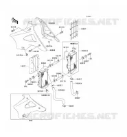 RADIATEUR pour Kawasaki KX125