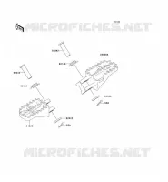 REPOSE PIED pour Kawasaki KX125
