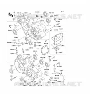 CARTER MOTEUR(S) pour Kawasaki KX125