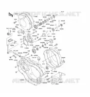 COUVERCLES MOTEUR pour Kawasaki KX125