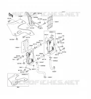 RADIATEUR pour Kawasaki KX125