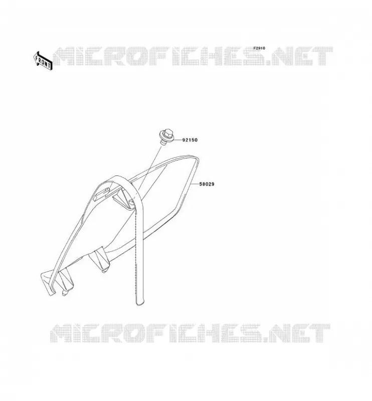 ACCESSOIRE Kawasaki TOUT-TERRAIN 125 2004 KX125  KX125-M2