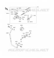 MAITRE CYLINDRE AV pour Kawasaki KX125