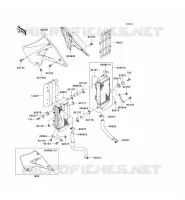 RADIATEUR pour Kawasaki KX125