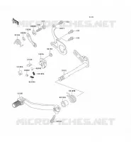 SELECTEUR pour Kawasaki KX125