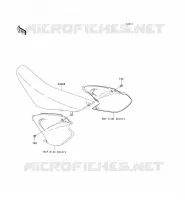 SELLE pour Kawasaki KX125