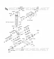 SUSPENSION pour Kawasaki KX125