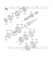 TRANSMISSION pour Kawasaki KX125