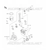 VILEBREQUIN/PISTON pour Kawasaki KX125
