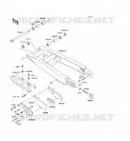 BRAS OSCILLANT pour Kawasaki KX250