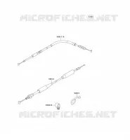 CABLE pour Kawasaki KX250