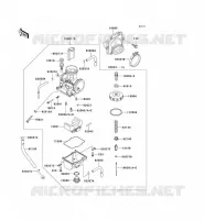 CARBURATEUR pour Kawasaki KX250